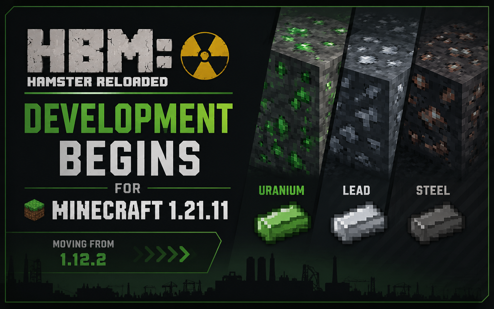 Hbm's Nuclear Tech - Hamster Reloaded logo